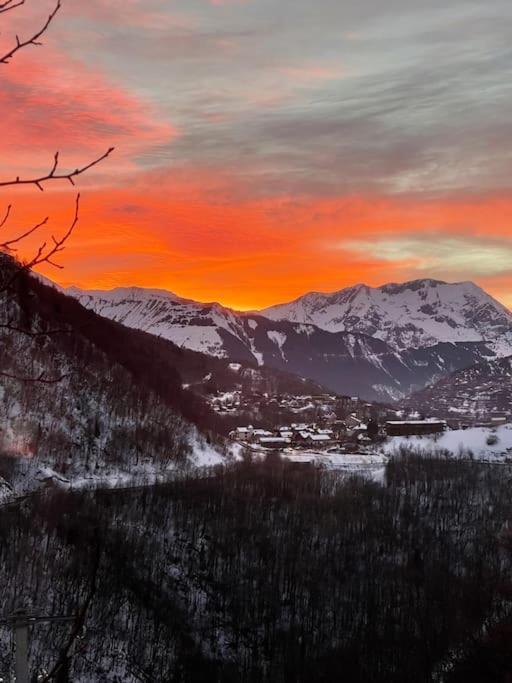 Appartamento Le Sarana : 75M2, Calme, Belle Vue Avec Terrasse. Les Deux Alpes Esterno foto